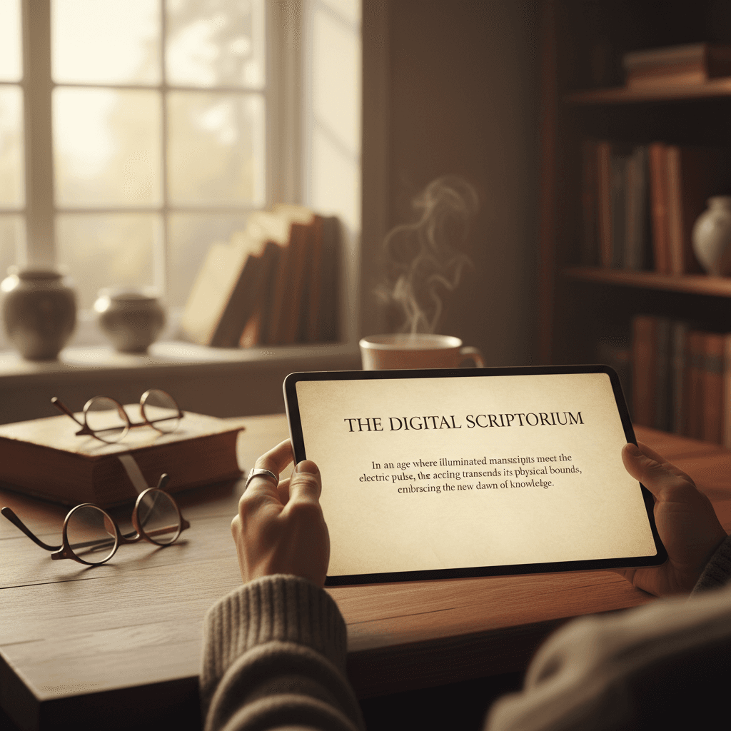 A stack of paperback books next to a Kindle e-reader